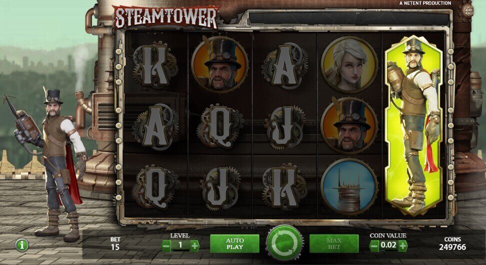 Steam Tower Игровой процесс