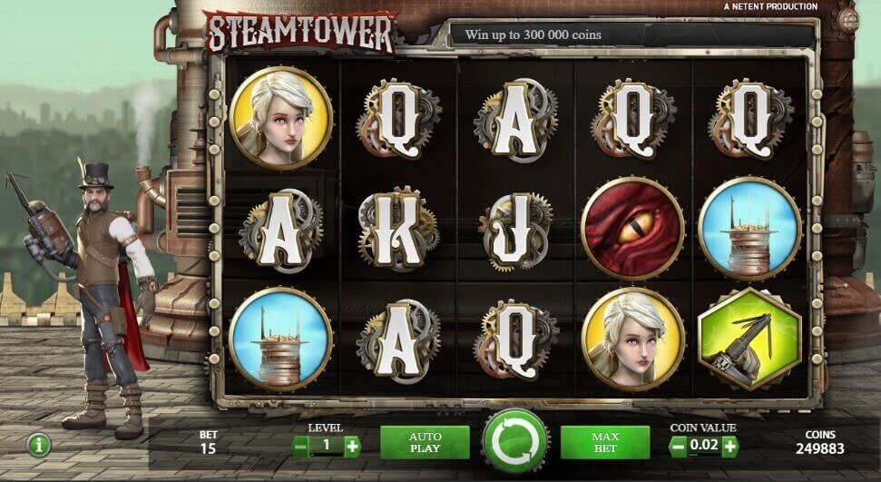 Steam Tower Игровой процесс