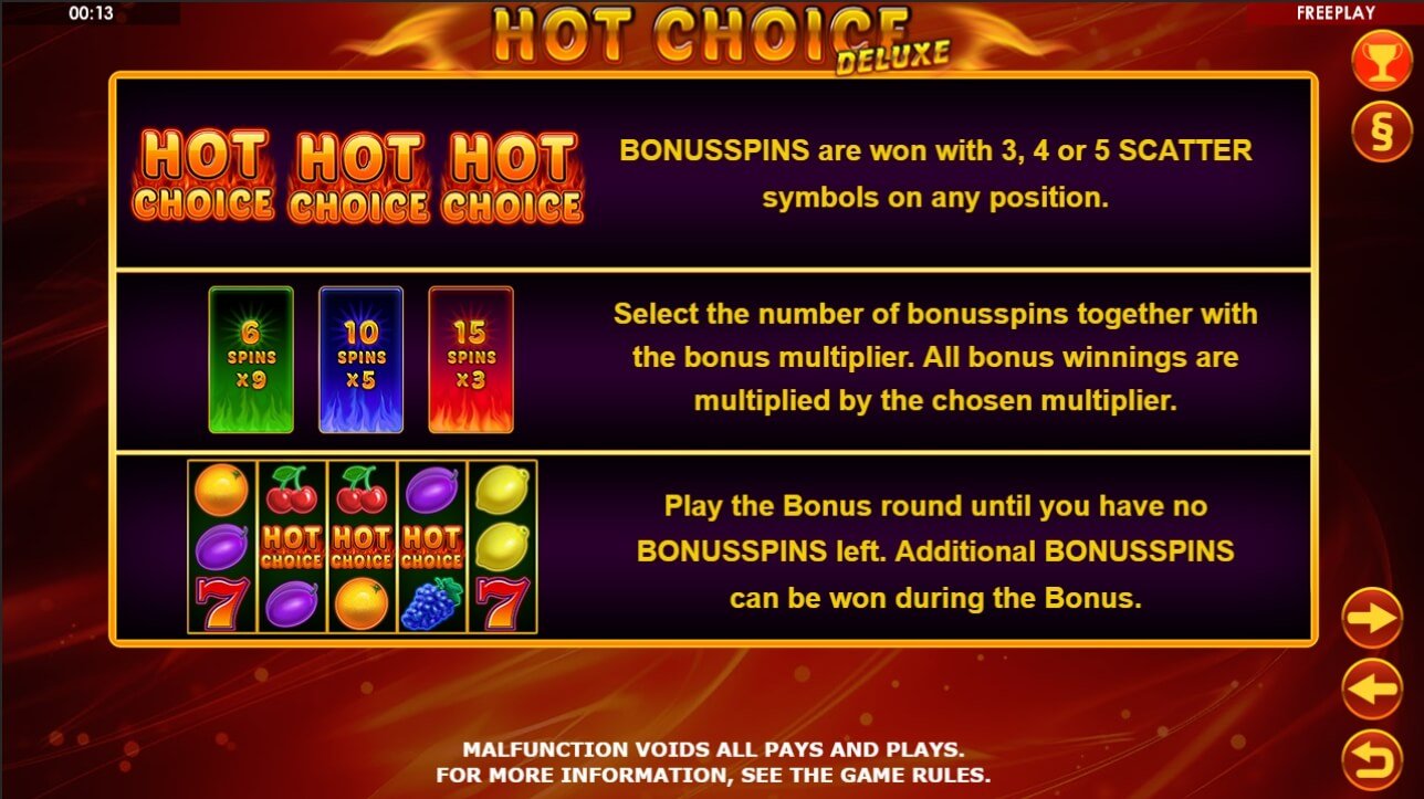 Hot Choice Deluxe Игровой процесс