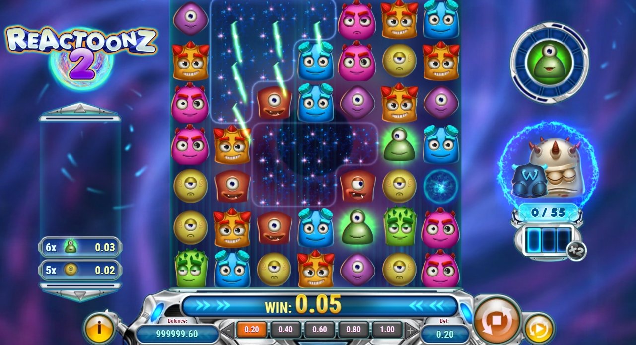 Reactoonz 2 Игровой процесс