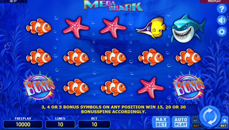 Mega Shark Игровой процесс