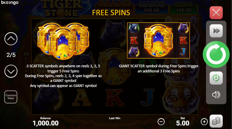 Tiger Stone Игровой процесс