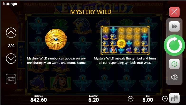 Eye of Gold Игровой процесс