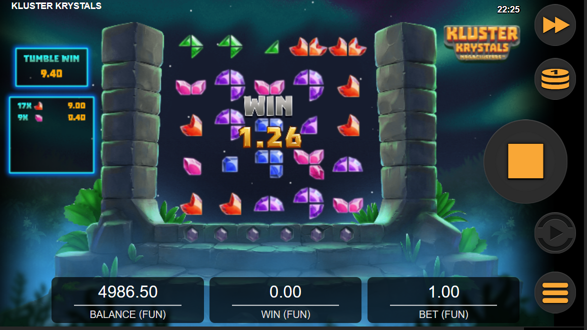 Kluster Krystals Megaclusters Игровой процесс