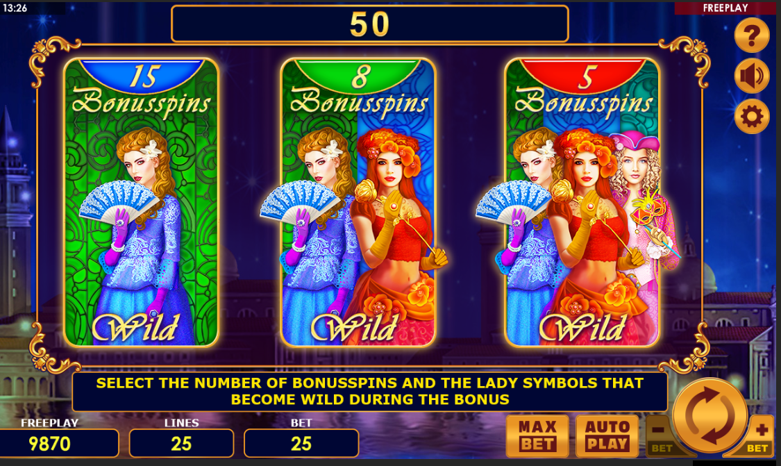 Casanovas Ladies Игровой процесс