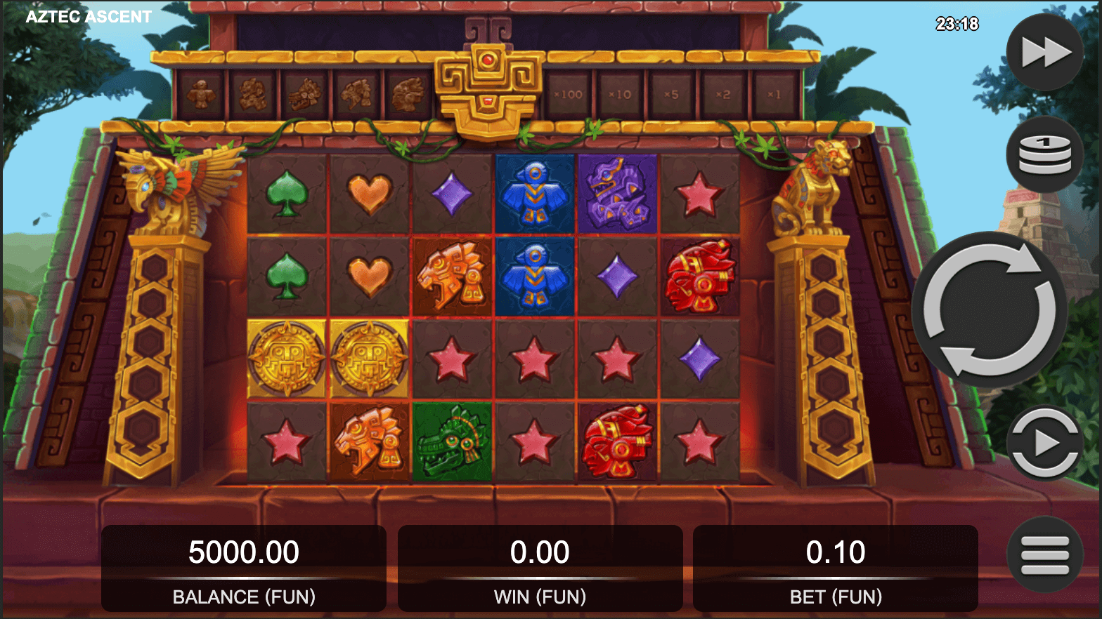 Aztec Ascent Игровой процесс